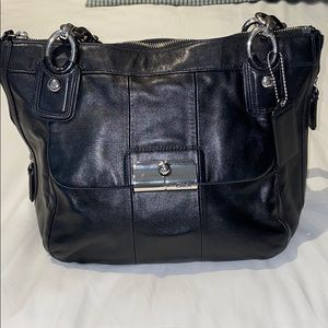 Coach Leather Kristin Shoulder Bag